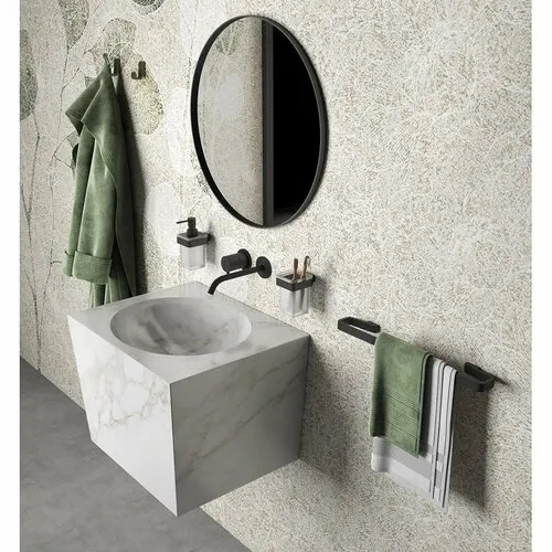 SAMOA držiak uterákov 600x65mm, čierna mat A8216014
