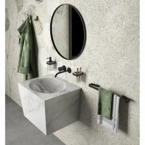 SAMOA držiak uterákov 600x65mm, čierna mat A8216014