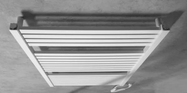 AQUALINE - TONDI-E elektrické vykurovacie teleso, rovné, 600x970 400 W, biela DE460T
