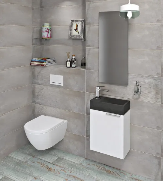 SAPHO - LATUS X umývadlová skrinka 39,4x50x22cm, biela LT110-3030