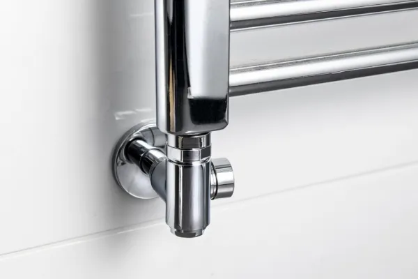 SAPHO - CORNER COMBI SIMPLY pripojovacia sada ventilov, pravé, chróm CP330S