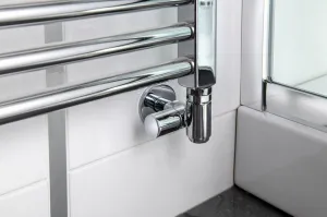 SAPHO - CORNER COMBI SIMPLY pripojovacia sada ventilov, pravé, chróm CP330S