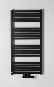 Bruckner - GRUNT vykurovacie teleso 500x1050 stredové pripojenie, čierny mat 600.121.6