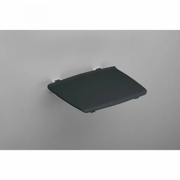 GELCO GS120G sklopné sedátko do sprchovacieho kúta 32,5 x 32,5 cm, tmavosivá