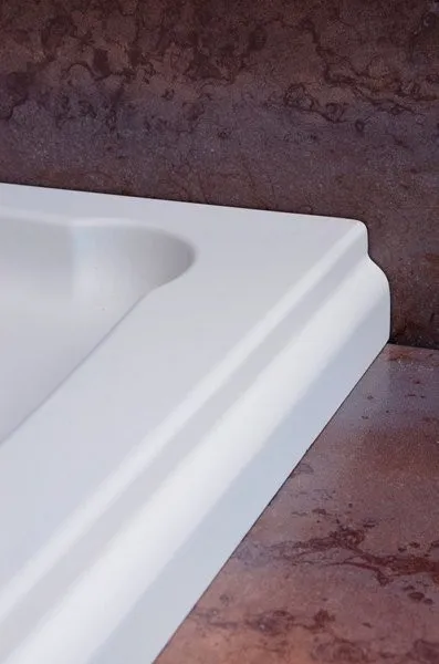 GELCO - DIONA sprchová vanička z liateho mramoru, štvorec 90 x 90 x 7,5 cm GD009