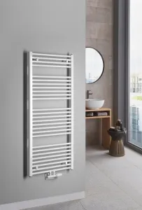 AQUALINE - DIRECT vykurovacie teleso so stredovým pripojením, 450x1320 biela ELM36T
