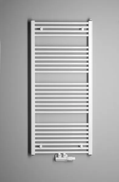 AQUALINE - DIRECT vykurovacie teleso so stredovým pripojením, 450x1320 biela ELM36T