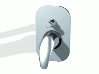 NOVASERVIS - Vaňová sprchová batéria s prepínačom Titania Lux chróm 91050R,0
