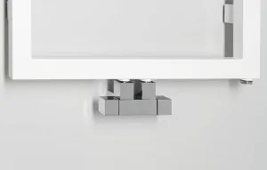 SAPHO - CUBE TWIN pripojovacia sada pre stredové pripojenie, chróm CP581S