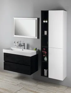 SAPHO - FLUT LED podsvietené zrkadlo 600x800, biela FT060