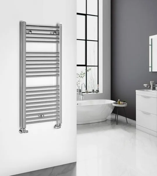 AQUALINE - ALYA vykurovacie teleso rovné 500x1110, chróm LLR102