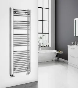 AQUALINE - ALYA vykurovacie teleso oblé 500x1420, chróm LLC203