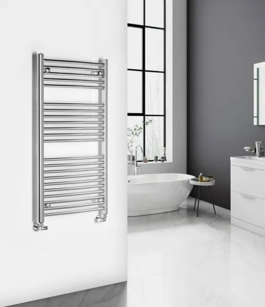AQUALINE - ALYA vykurovacie teleso oblé 600x1110, chróm LLC202