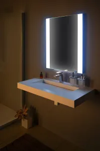 SAPHO - DURANGO zrkadlo s LED osvetlením 600x800, bezdotykový sensor DG060