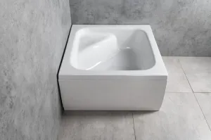 POLYSAN - VISLA hlboká sprchová vanička akrylátová, štvorec 80x80x29cm 50111