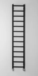 SAPHO - METRO LIGHT vykurovacie teleso 300x1500 čierna mat IR446TB