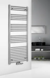 AQUALINE - ALYA vykurovacie teleso rovné 600x1600, stredové pripojenie, chróm LLS305