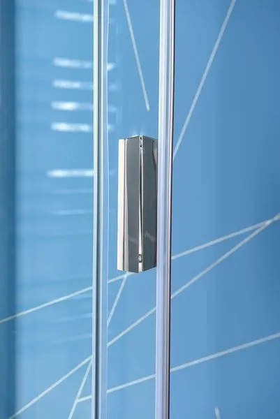 EASY LINE štvorcová sprchová zástena 900x900mm, číre sklo EL5115