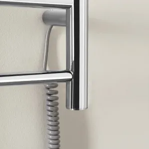 SAPHO - REDONDO elektrický sušiak uterákov, guľatý, 500x900 75 W, leštená nerez ER220V