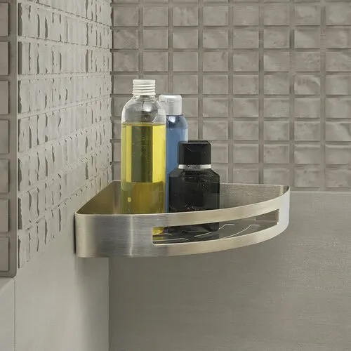 SMART rohová polica do sprchy, 210x45x210mm, nerez mat 247938