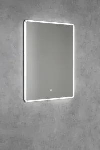SAPHO - PIRI zrkadlo s LED osvetlením 60x80cm, dotykový senzor, 2700-6500K PR600S