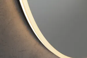 SAPHO - VISO guľaté zrkadlo s LED osvetlením, ø 80cm, dotykový senzor, 2700-6500K VS080S