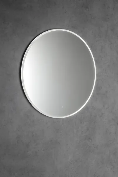 SAPHO - VISO guľaté zrkadlo s LED osvetlením, ø 80cm, dotykový senzor, 2700-6500K VS080S