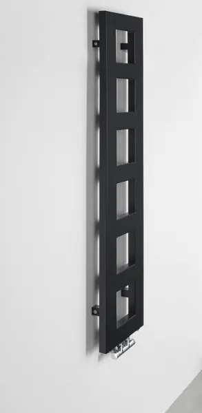 SAPHO - BLOCK vykurovacie teleso 280x1330 čierna matná IR181