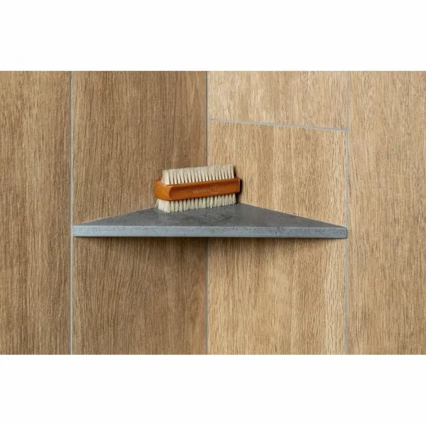 SAPHO AE200-4033 Abeline rohová polica rockstone 20 x 20 cm, concrete 