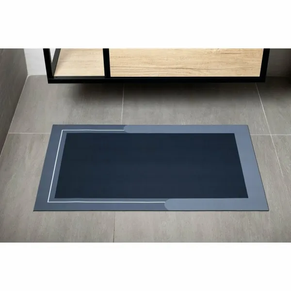 Kúpeľňová predložka 50x80cm, absorpčná, modrá PCD012