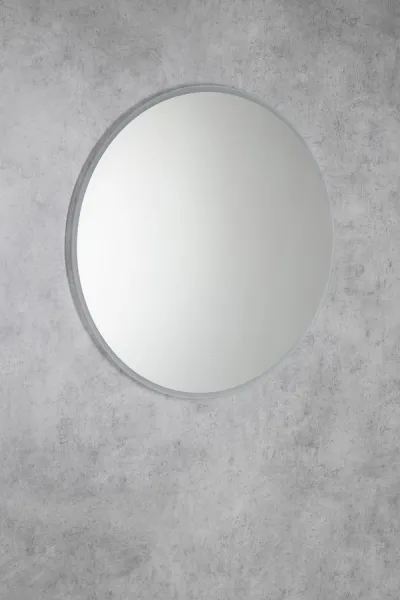 AQUALINE - URSA LED podsvietené zrkadlo priemer 60cm, dotykový senzor, stmievateľné UR060