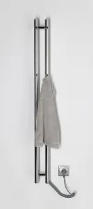SAPHO - PAPINADO elektrický sušiak uterákov, 109x1200, 40W, chróm ER740