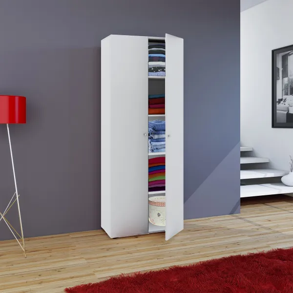 Viacúčelová skriňa Vandol 70cm Biela