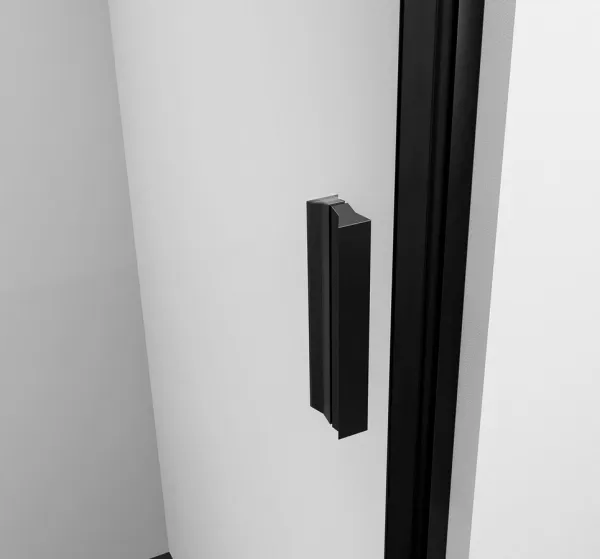 POLYSAN - ZOOM BLACK sprchové dvere do niky 800 lavé, číre sklo ZL4815BL-01