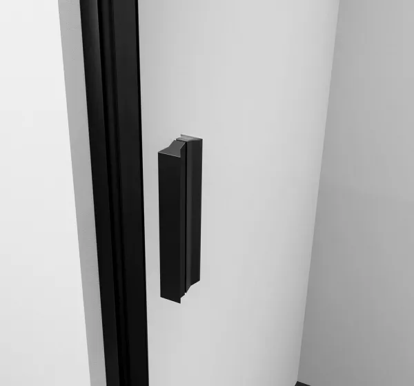 POLYSAN - ZOOM BLACK sprchové dvere do niky 800 pravé, číre sklo ZL4815BR-01