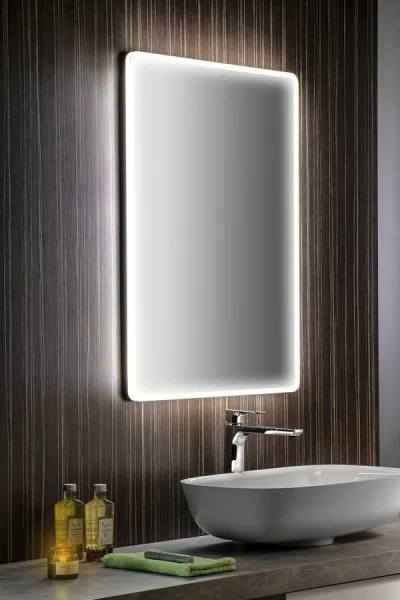 SAPHO - PIRI zrkadlo s LED osvetlením 50x70cm PR500