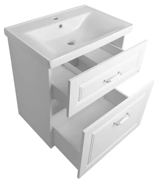 FAVOLO umývadlová skrinka 67x72,5x44,6cm, biela matná FV270