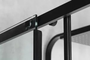 POLYSAN - ALTIS BLACK obdĺžniková sprchová zástena 1000x900 L/P varianta, rohový vstup AL1512BAL1592B