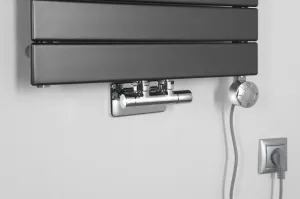 AQUALINE - BONDI vykurovacie teleso 450x934 antracit DC405T