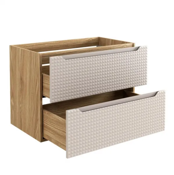 ArtCom Skrinka pod umývadlo LUXOR Beige 82-80-2S | 80 cm