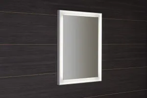 SAPHO - FLUT LED podsvietené zrkadlo 600x800, biela FT060