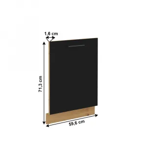 Dvierka na umývačku MONRO ZM 713X596 Tempo Kondela