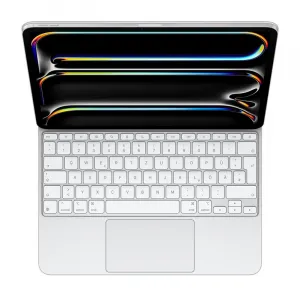 Apple Magic Keyboard pre iPad Pro 13" (M4) - Česká - Biela MWR43CZ/A