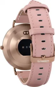 Garett Electronics Garett Smartwatch Verona zlatá, růžový řemínek