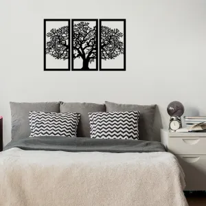 Hanah Home Nástenná dekorácia Strom čierna