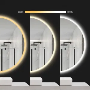 REA - Zrkadlo LED 80cm HZJ080 HOM-02801