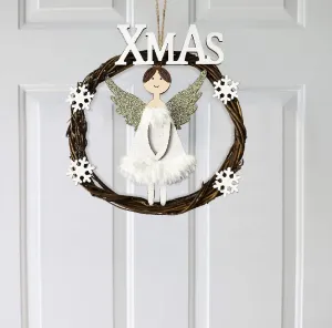 Tutumi Vianočný veniec ANGEL 16 cm