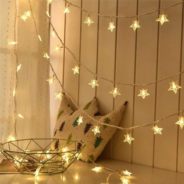 Tutumi Vianočná LED svetelná reťaz s hviezdami LUMI