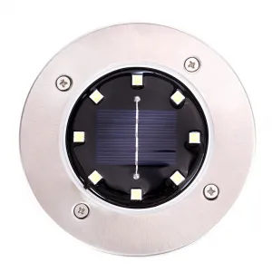 AmeliaHome Záhradné solárne lampy SOLUX 4 ks