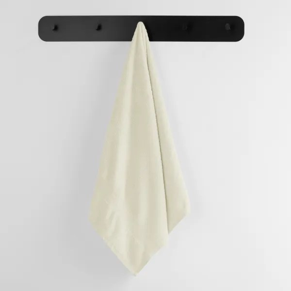 Bavlnený uterák DecoKing Mila ecru, veľkosť 30x50